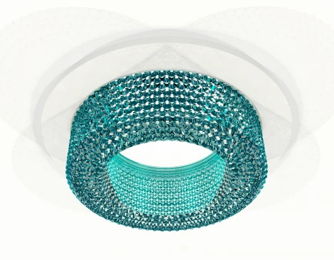 Встраиваемый точечный светильник Ambrella XC XC7621023 (220V, круглые)