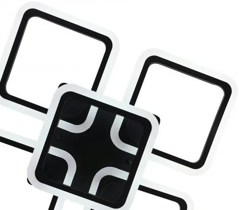 Потолочная люстра Natali Kovaltseva Spektr HIGH-TECH LED LAMPS 82022 BLACK