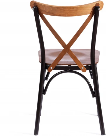 Стул CROSSY (mod. 251) Tetchair (Орех,Черный).