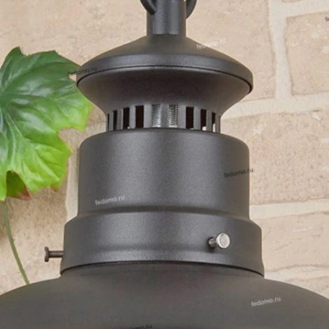 Уличный светильник подвесной Elektrostandard Talli черный GL 3002H (220V, на цепи, IP44)