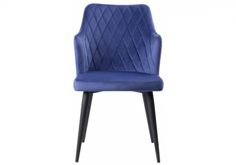 Стул Woodville на металлокаркасе Velen dark blue 15029