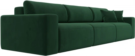Диван прямой Лига-036 НПБ Классик Лонг (Зеленый/Велюр) Лига Диванов арт.121325
