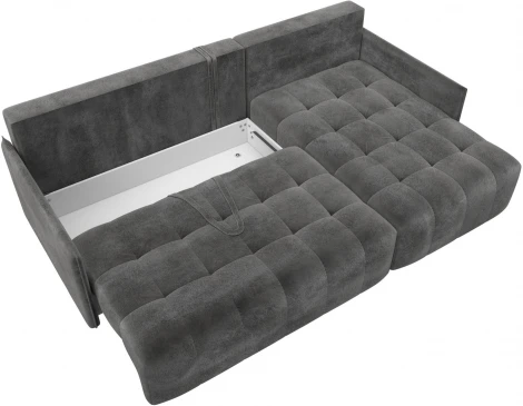 Диван угловой Лига-054 НПБ угол универсальный Лига Диванов (Велюр) арт.129036