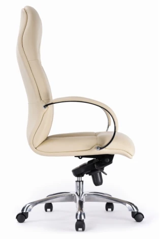 Компьютерное кресло Woodville Osiris beige / satin chrome 15426