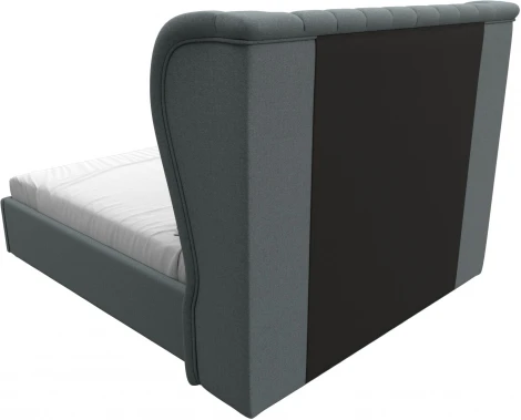 Кровать интерьерная Далия 160 (Серый/Рогожка) Лига Диванов арт.123075