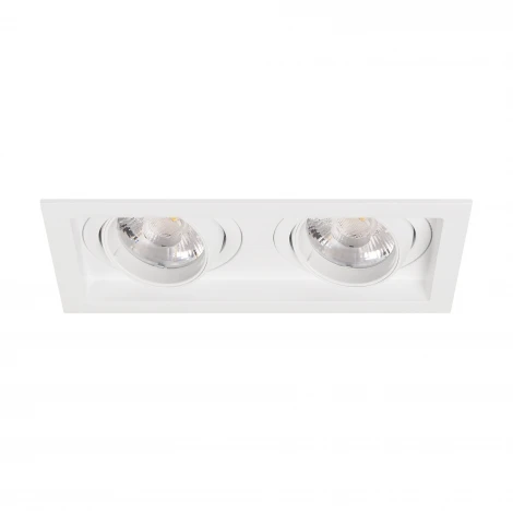 Встраиваемый светильник светодиодный MS-VORTEX-BUILT-S170x90-2x12W Day4000 (WH-WH, 20 deg, 230V) (Arlight, IP20 Металл) 057770