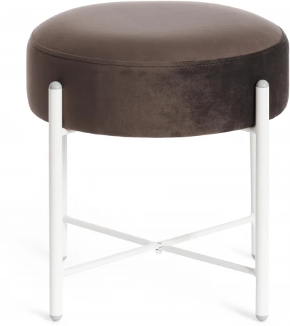 Банкетка AMBER Tetchair (Темно-коричневый,Белый).