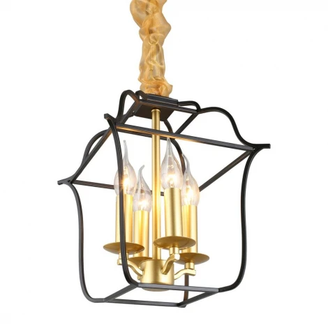 Подвесная люстра Omnilux Maiori OML-94706-04 (220V, на цепи, свеча)