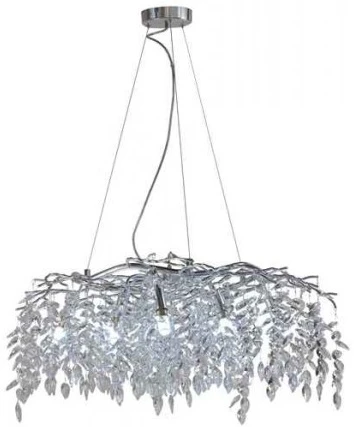 Подвесная люстра AM Group LEAF FALL LEAF FALL D1200 CHROME (220V, на тросе)