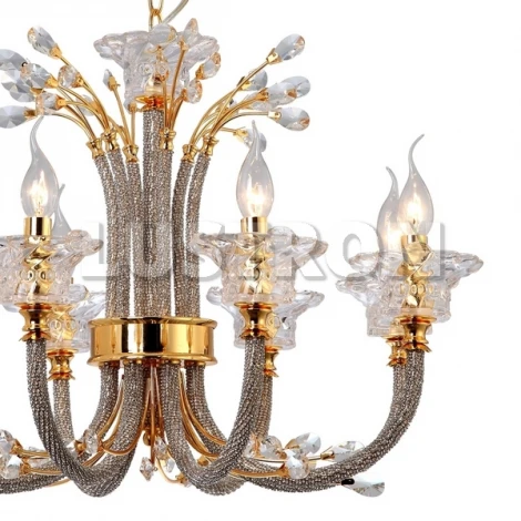 Подвесная люстра Arte Lamp Georgeous A8223LM-8GO