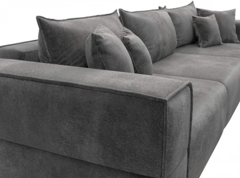 Диван прямой Лига-058 НПБ Лонг Лига Диванов (Велюр) арт.129396