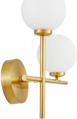 Настенный светильник Lumina Deco Marsiada LDW 6033N-2 RT MD (220V, шарики, асимметрия)