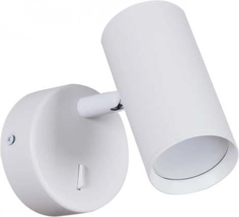 Спот с выключателем для чтения Reluce 86207-9.2-001MN GU10 WT (220V)