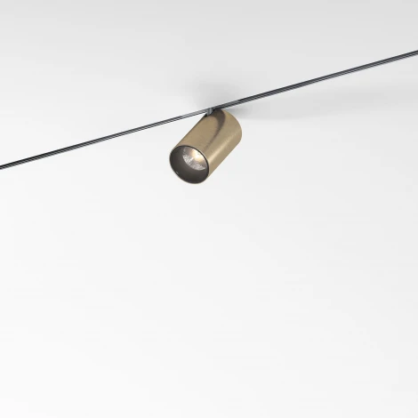 Трековый светильник магнитный Elektrostandard Mini Magnetic 85202/01 5W 3000K латунь/черный (LED, 24V)