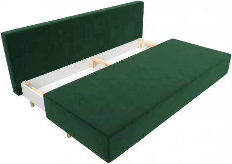 Диван прямой Лига-033 (Зеленый/Велюр) Лига Диванов арт.121091