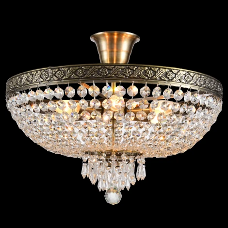 Потолочная люстра Natali Kovaltseva Barocco 81404/6C ANTIQUE