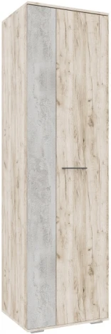 Шкаф Woodville Вальс ШК-600 дуб крафт серый / бетонный камень 508425