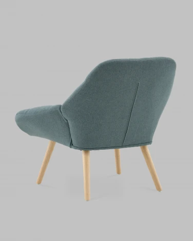 Кресло Олби Квадро зелёный Stool Group арт.УТ000040098