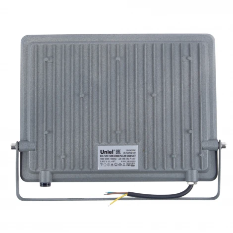 Прожектор уличный светодиодный 6500K серый Uniel ULF-F52D-150W/6500K IP65 200-240V GREY