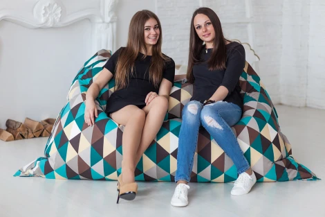 Кресло подушка Dreambag Изумруд (Классический) 3207401