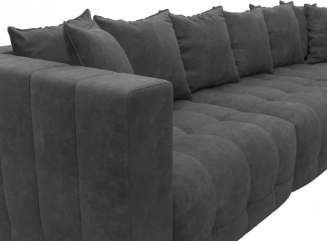 Диван угловой Лига-052 НПБ Лонг угол универсальный Лига Диванов (Велюр) арт.128831