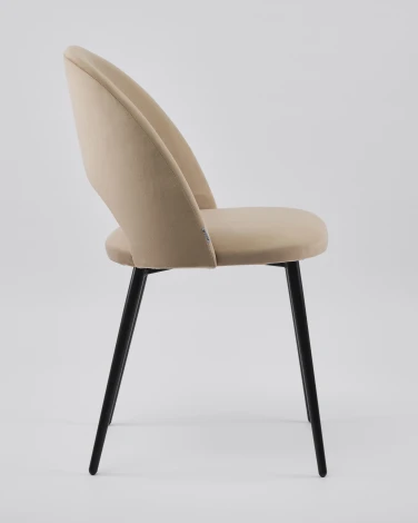 Стул MyFar Бенедикт капучино велюр MF1010-1