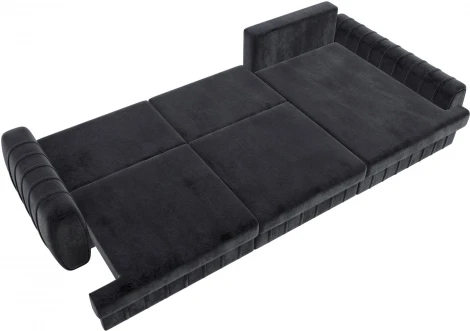 Диван угловой Лига-057 НПБ Лонг угол правый Лига Диванов (Велюр) арт.129307