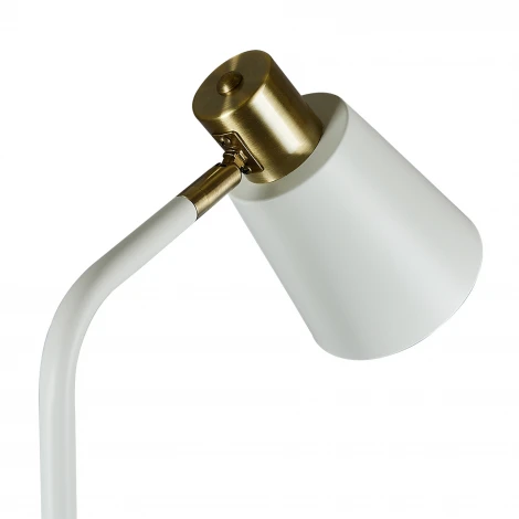 Торшер под лампу Е27, 40W, с регулировкой наклона, белый Uniel UML-T700 E27 WHITE