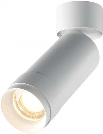 Потолочный светильник Maytoni Focus Zoom 3000K 1x12W 15°-50° C055CL-L12W3K-Z-W (LED, 220V, круглые)