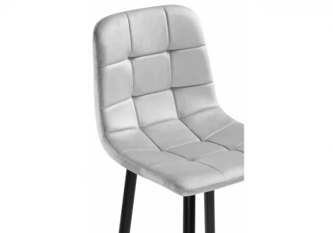 Барный стул Woodville Chio light gray / black 11984