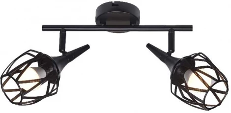 Спот Escada Gale 1120/2A 2x40Вт E14, металл, чёрный (220V)