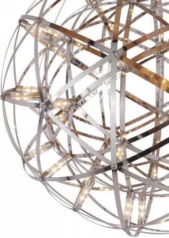 Подвесной светильник L'Arte Luce Raimond L46201.98 (LED, 220V, на тросе, шар, клетка)