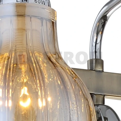 Потолочная люстра N-Light 411 411-06-53CAB chrome + antique brass
