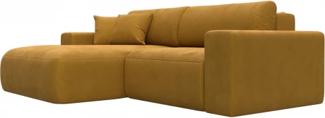 Диван угловой Лига-036 НПБ Классик левый угол Лига Диванов (Велюр) арт.127724L