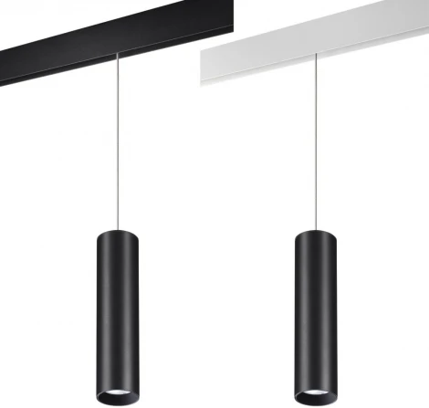 Трековый светильник Novotech Shino 358636 (LED, 48V, пульт управления, круглые)