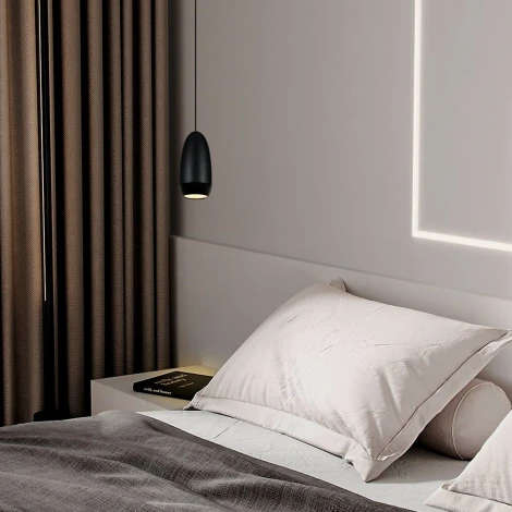 Подвесной светильник светодиодный LED4U LED4U L8756-1 BK