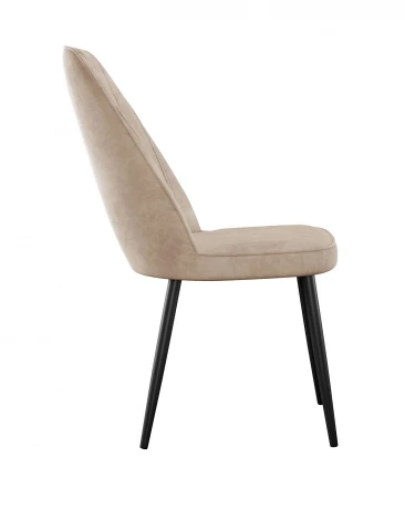 Стул DikLine 326 B03 BEIGE, ножки черные арт.00-00074238