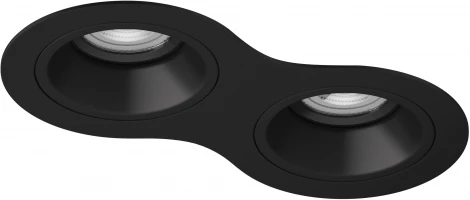 Встраиваемый светильник под LED модуль/ламп МR16 Lightstar Domino D6270707BMOD (220V)