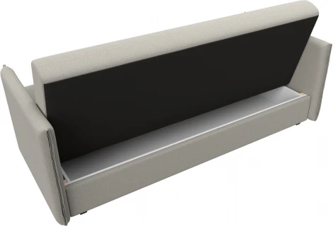 Диван-книжка Лига-018 (Бежевый/Рогожка) Лига Диванов арт.125608