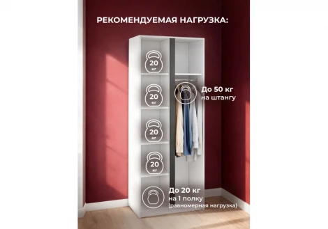 Шкаф Кассий 02 80 Альбина Woodville 679659