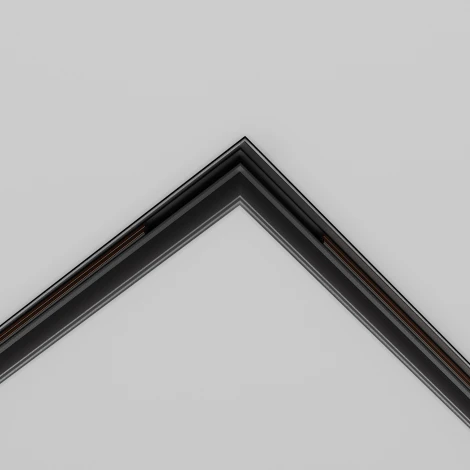 Коннектор угловой Exility встраиваемый черный (магнитный) Maytoni Technical TRACL034-42B-R