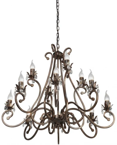 Подвесная люстра V1845-7/8+4 (220V, под старину)