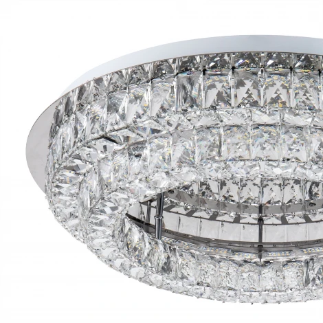 Потолочная люстра Eletto Olimpia EL330C80.1 (LED, 220V, хрусталь, пульт управления, круглые)