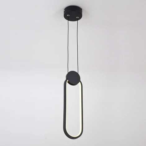 Подвесной светильник светодиодный с регулировкой цветовой температуры LED4U LED4U 8576 BK