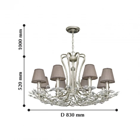 Подвесная люстра Favourite Laurel 2173-8P