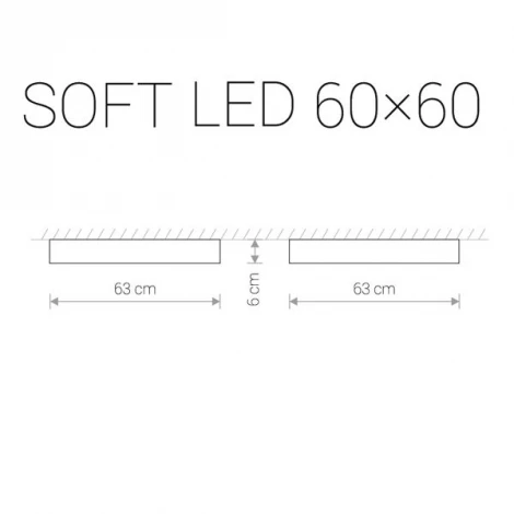 Потолочный светильник Nowodvorski Soft Led 9530