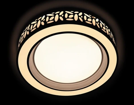 Потолочный светильник Ambrella Orbital Design F210 WH 96W D520