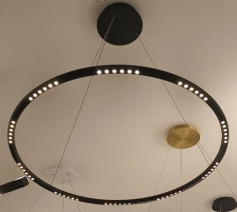 Подвесной светильник светодиодный Italline IT013-6022 black 3000K