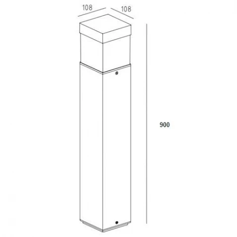 Наземный светильник Oasis Light W61852-900