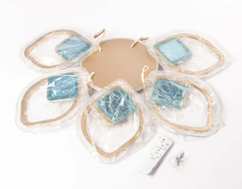 Потолочная люстра SS1L M68581-L-5+1 150W SGD 000028967 Мелодия Света